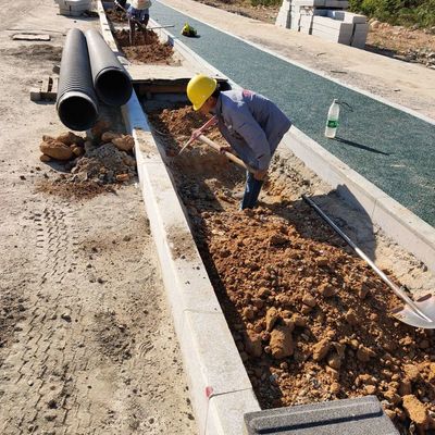 新葵坝路、海康路、鼓楼路、海潮路市政工程项目2019年12月1日施工简报
